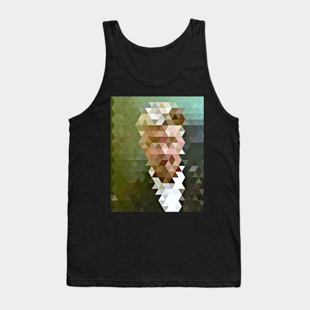 David Lynch Geometric Tribute Design Tank Top by DankFutura